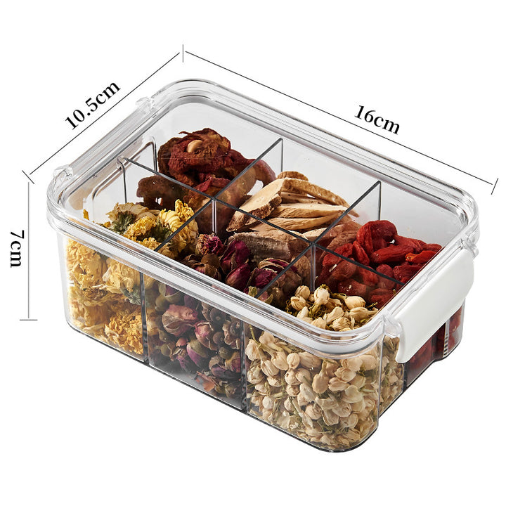 Multi-Compartment Storage Box Bowlift