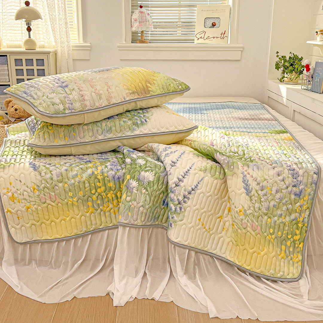 Premium Quilted Mattress Cover Set