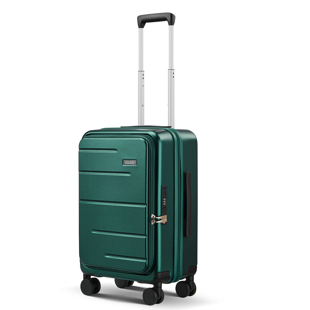 Unisex Durable Anti-Theft Hardshell Carry-On Suitcase Bowlift