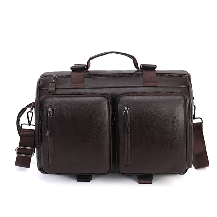 Versatile Dual-Compartment Business Backpack Bowlift