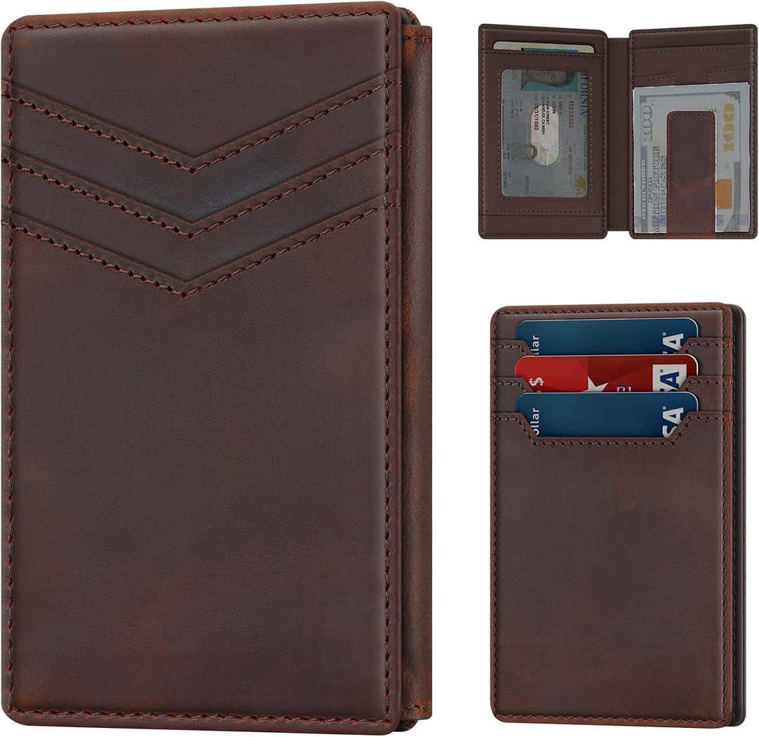 Premium Leather Cardholder Bowlift