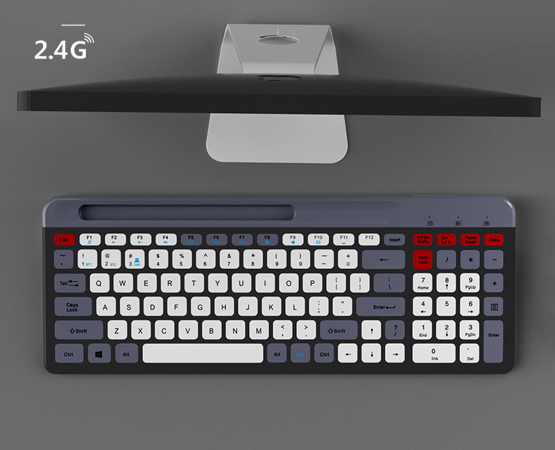 Wireless Bluetooth Keyboard with Adjustable Stand Bowlift