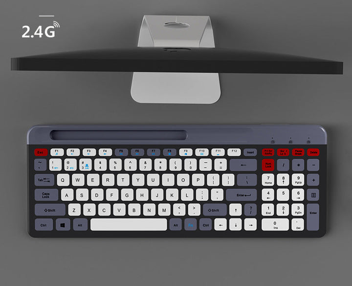 Wireless Bluetooth Keyboard with Adjustable Stand Bowlift