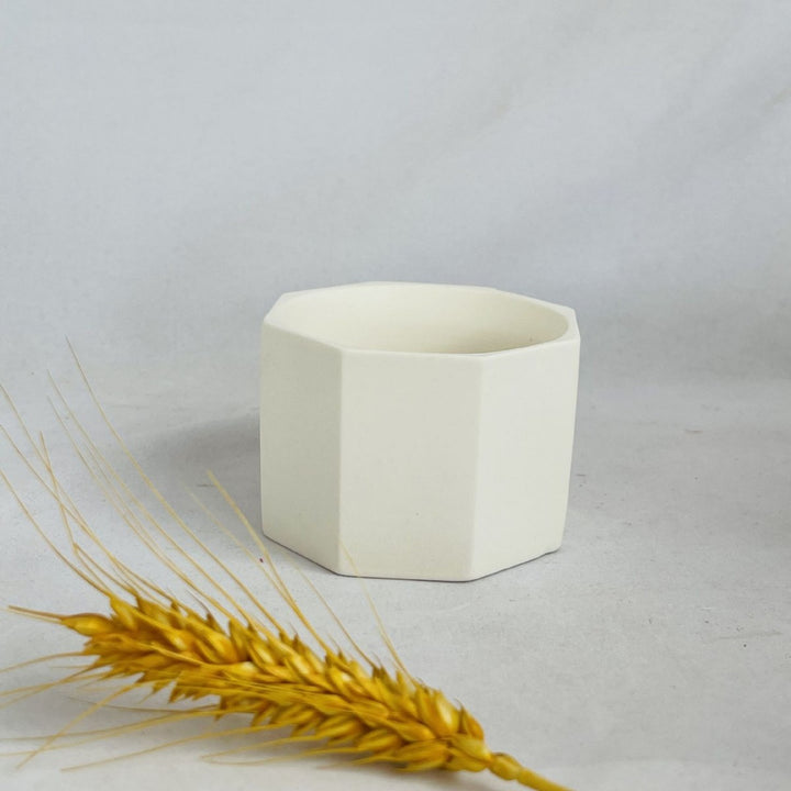 Geometric Ceramic Planter Bowlift