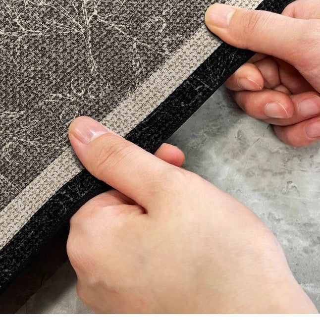 Stylish Textured Area Rug Bowlift