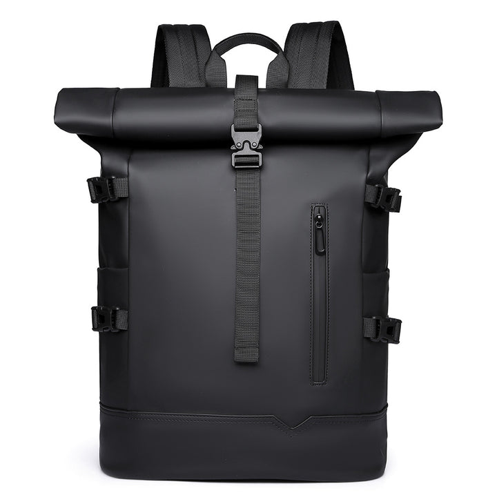 Stylish Roll-Top Waterproof Backpack Bowlift