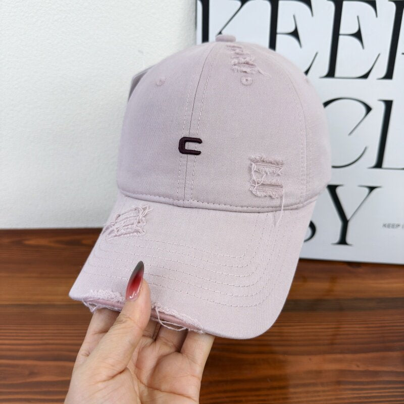 Men's Distressed Cap Bowlift