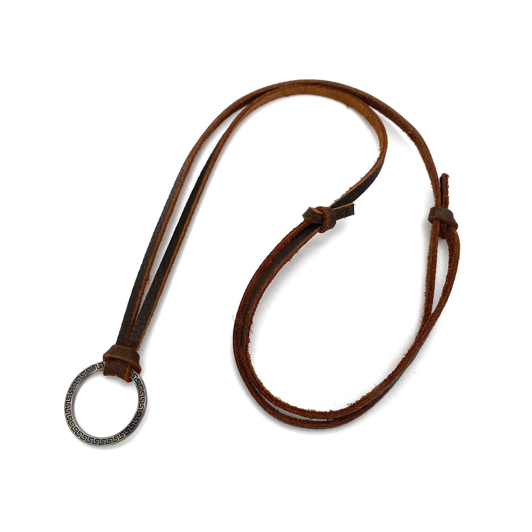 Genuine Leather Eyewear Holding Strap Bowlift