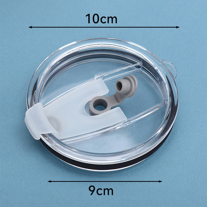 Spillproof Replacement Insulated Tumbler Lid With Silicone Gasket Flip Drinking Cover