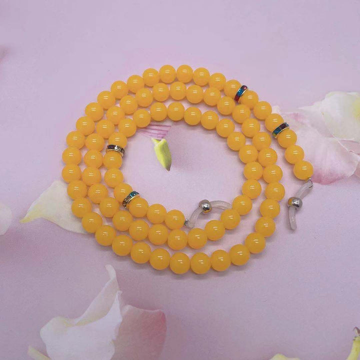 Multi-Strand Beaded Eyewear Chain Bowlift