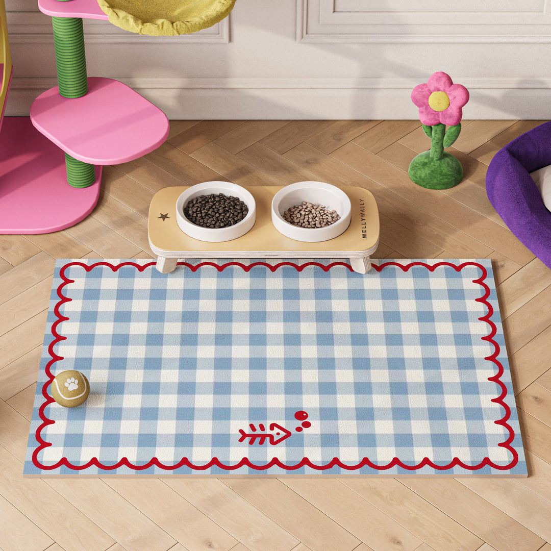 Playful Pet Feeding Mat