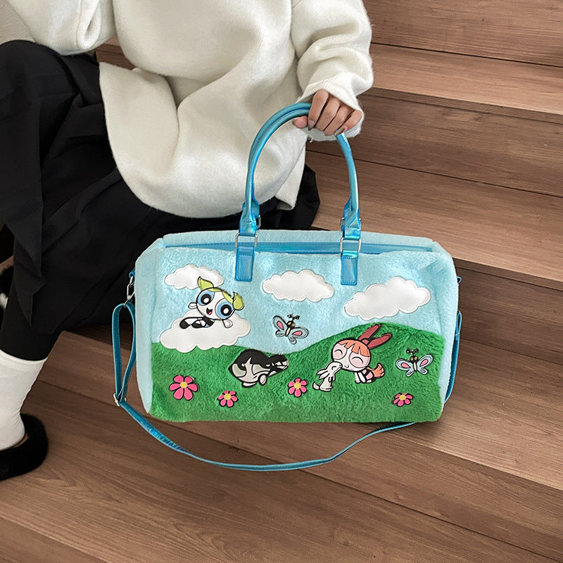 Stylish Cartoon-Inspired Tote Bag Bowlift