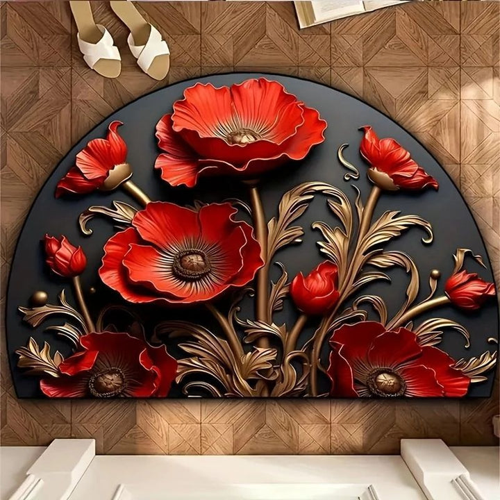Ornate Welcome Entry Mat
