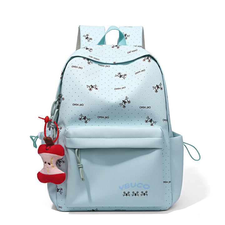 Playful Cat-Themed Backpack Bowlift