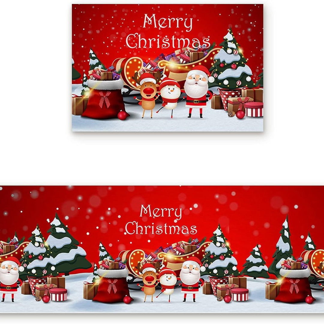 Christmas Themed Decorative Table Runner Bowlift