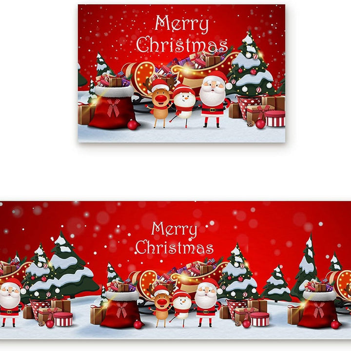 Christmas Themed Decorative Table Runner Bowlift