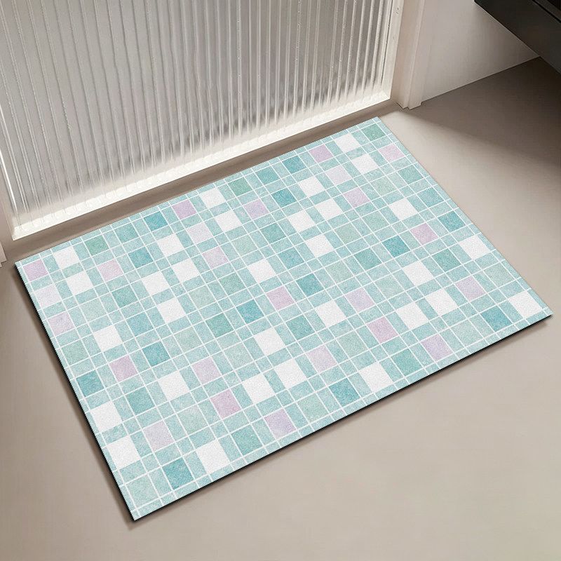 Mosaic Pattern Bath Mat Bowlift
