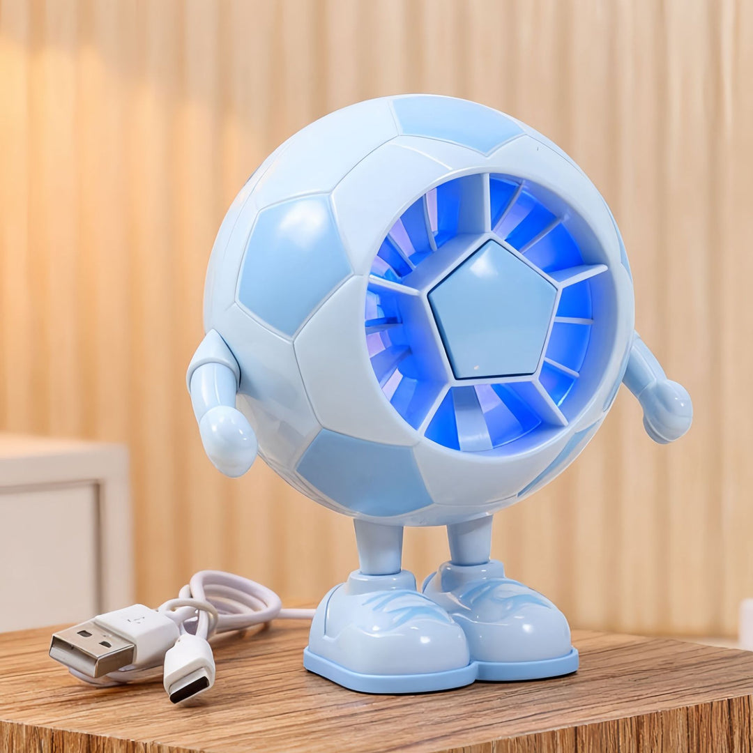 Portable USB Table Fan in Creative Animal Design Bowlift