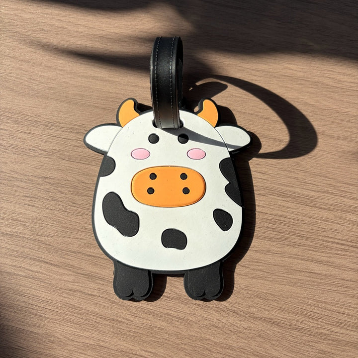 Cow-Shaped Luggage Tag Bowlift