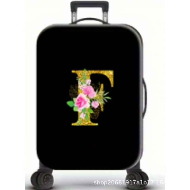 Women Hard Shell Suitcase with High-Quality Floral Design Bowlift