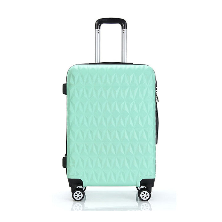 Unisex Textured Hard Shell Cabin Suitcase Bowlift