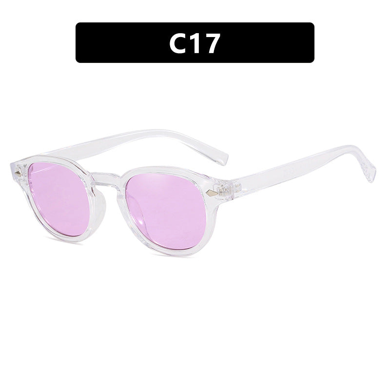 Women's round sunglasses with elegant design and UV protection Bowlift