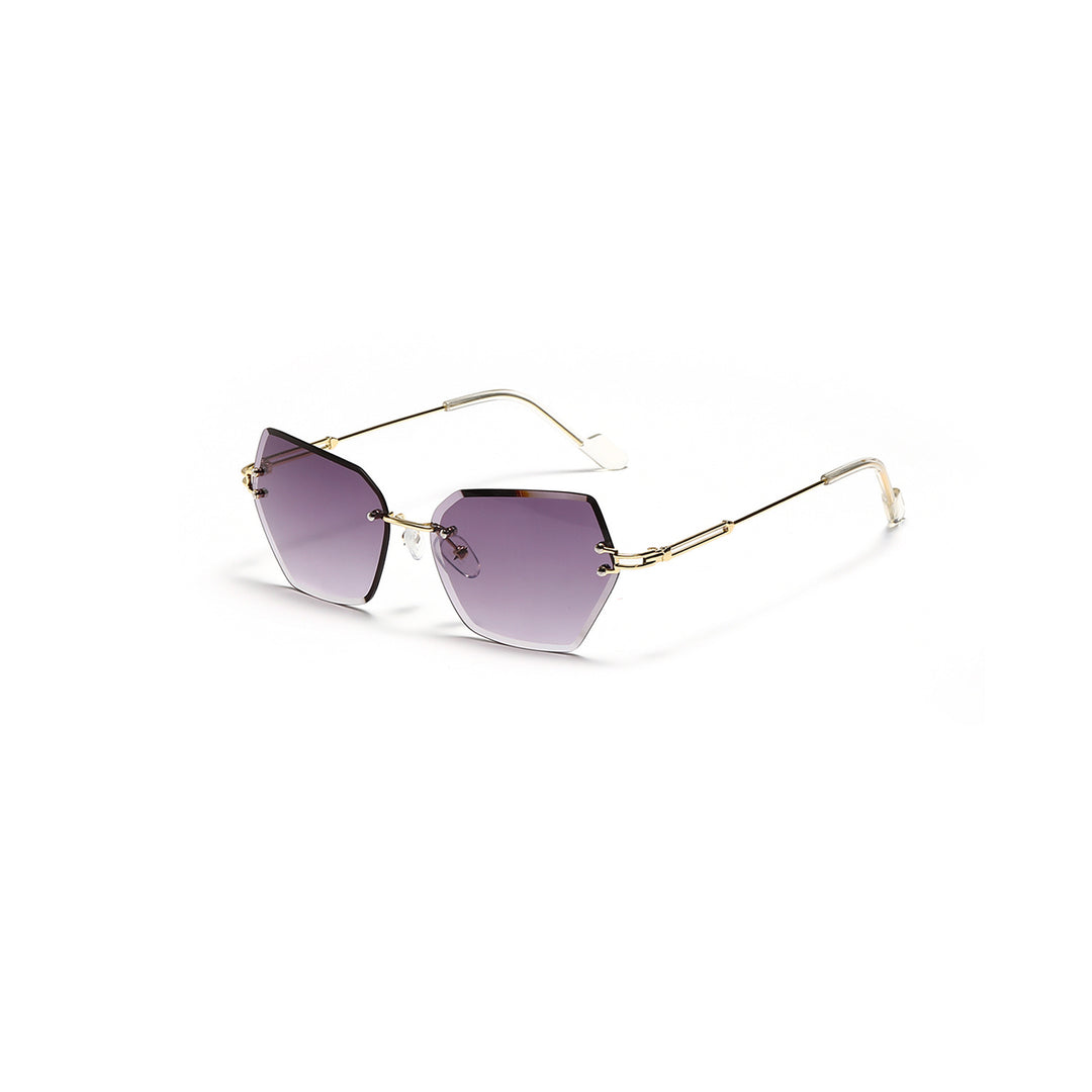 Women's modern sunglasses with stylish hexagonal frame Bowlift
