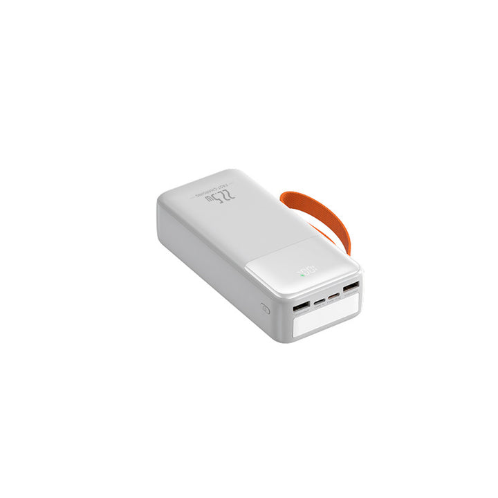 Portable power bank with integrated cable management and fast charging function Bowlift