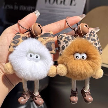 Cute Cartoon Plush Keychain Bowlift