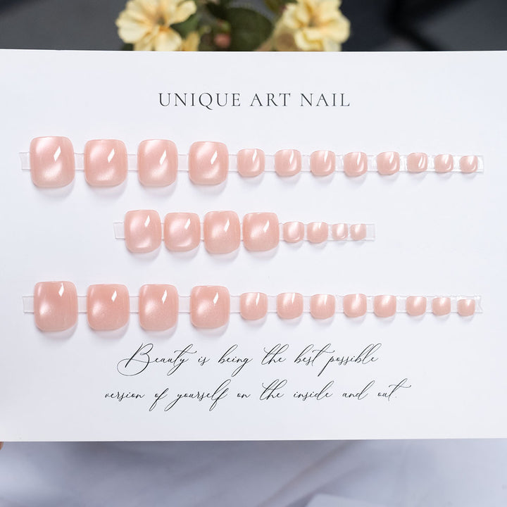 Elegant Metallic Nail Art