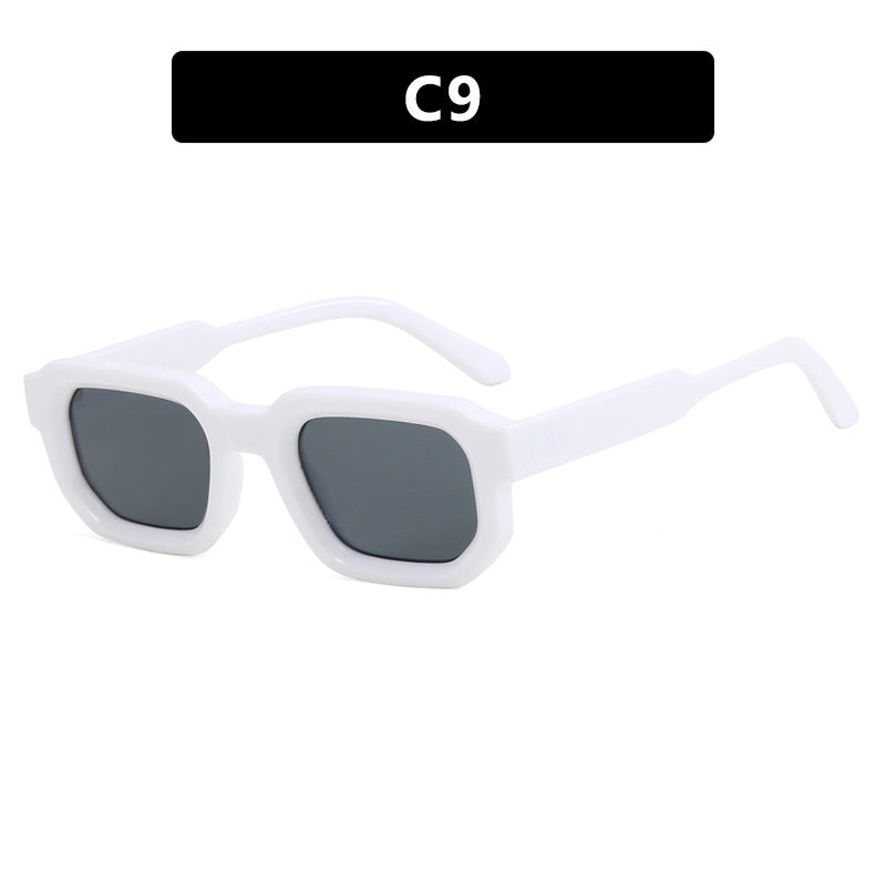 Women's modern sunglasses in innovative rectangular design Bowlift