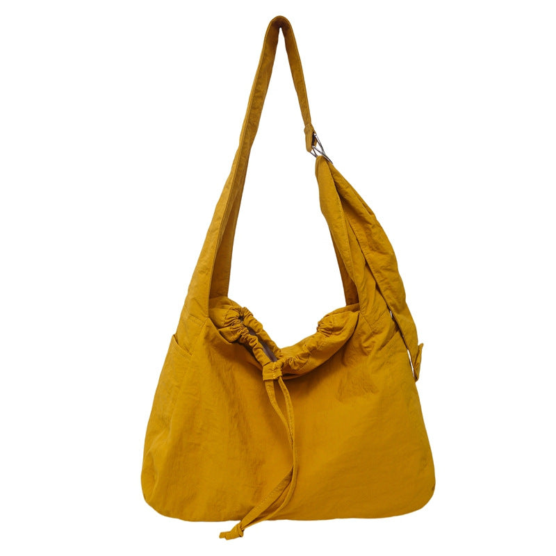 Lightweight Drawstring Shoulder Bag Bowlift