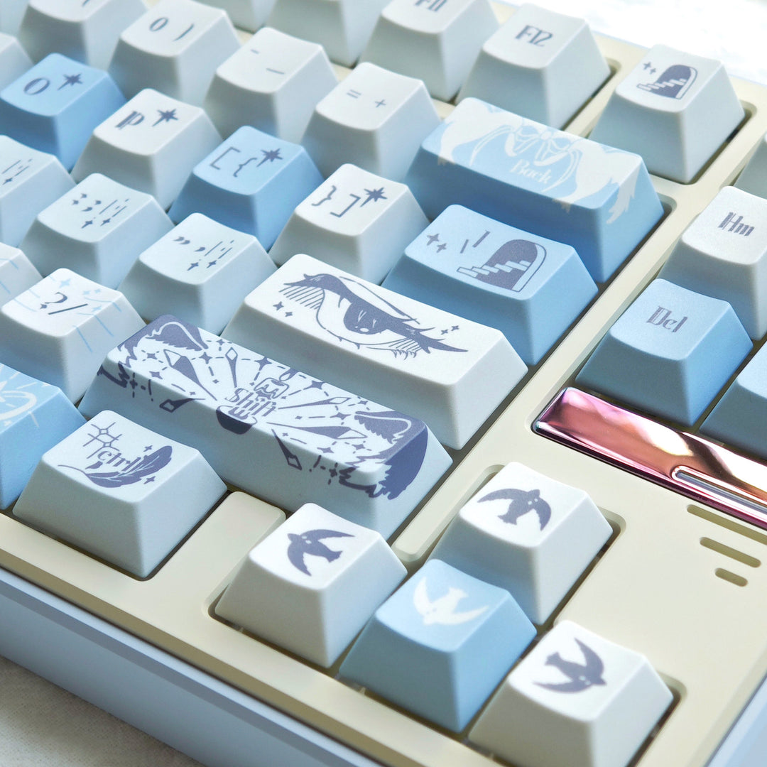 Aesthetic Mechanical Keycap Set Bowlift