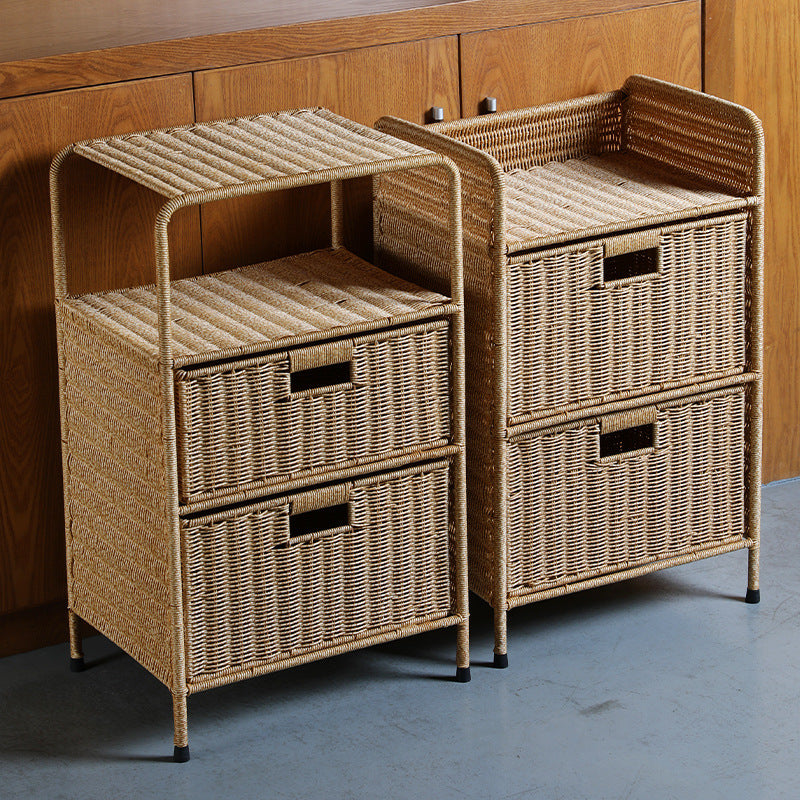 Multi-Tiered Woven Storage Unit Bowlift