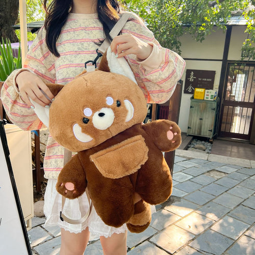 Plush handbag in animal design Bowlift