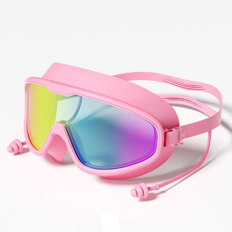 Swim Goggles with Integrated Headphones Bowlift