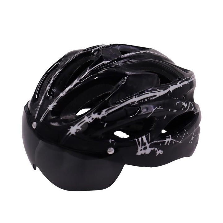 lightweight ventilated cycling helmet with adjustable fit system and removable visor Bowlift