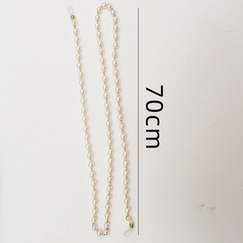 Star-Embellished Eyewear Chain Bowlift