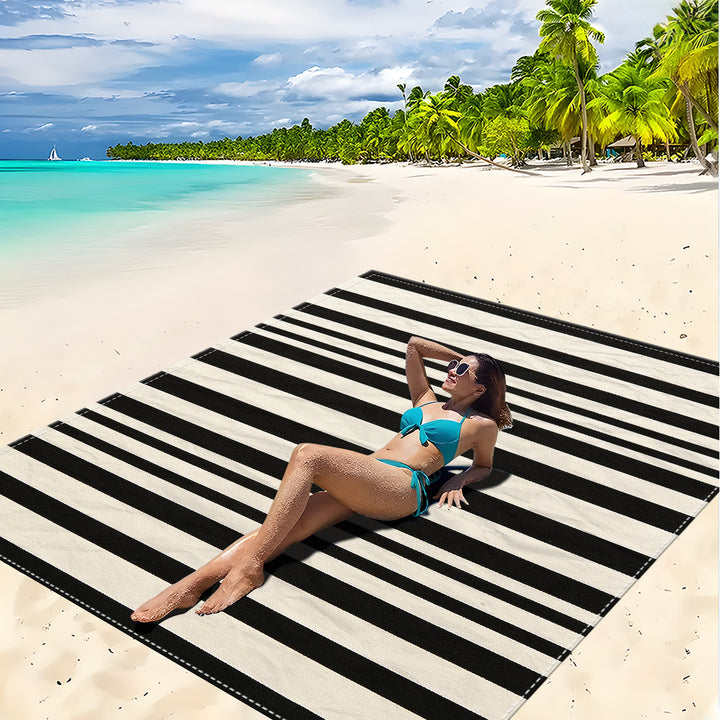 Mandala Design Beach Mat Bowlift