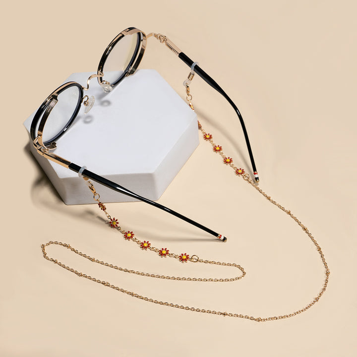 Floral Chain Eyewear Holder Bowlift