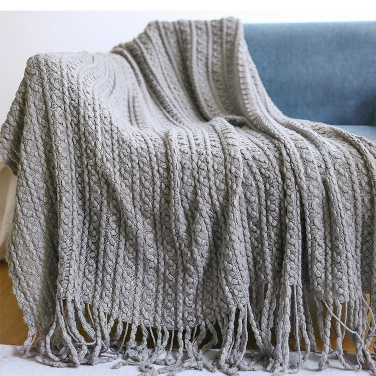 Cozy Knitted Scarf Bowlift