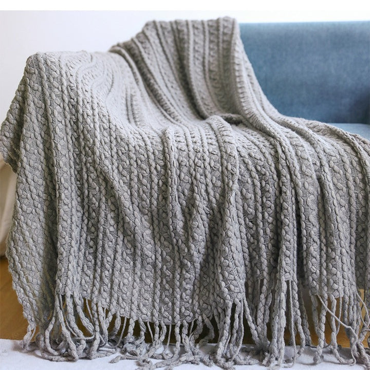 Cozy Knitted Scarf Bowlift