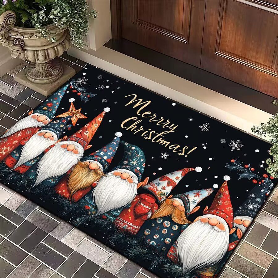 Festive Winter-Themed Entrance Mat Bowlift