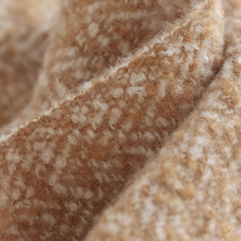 Textured Fringe Throw Blanket