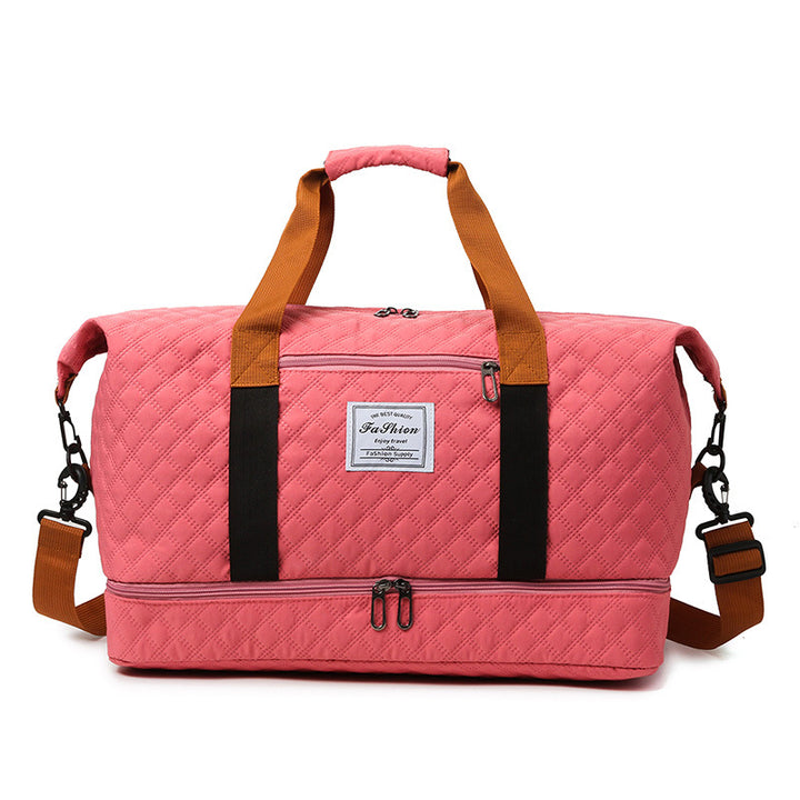 Quilted Multi-Functional Travel Duffle