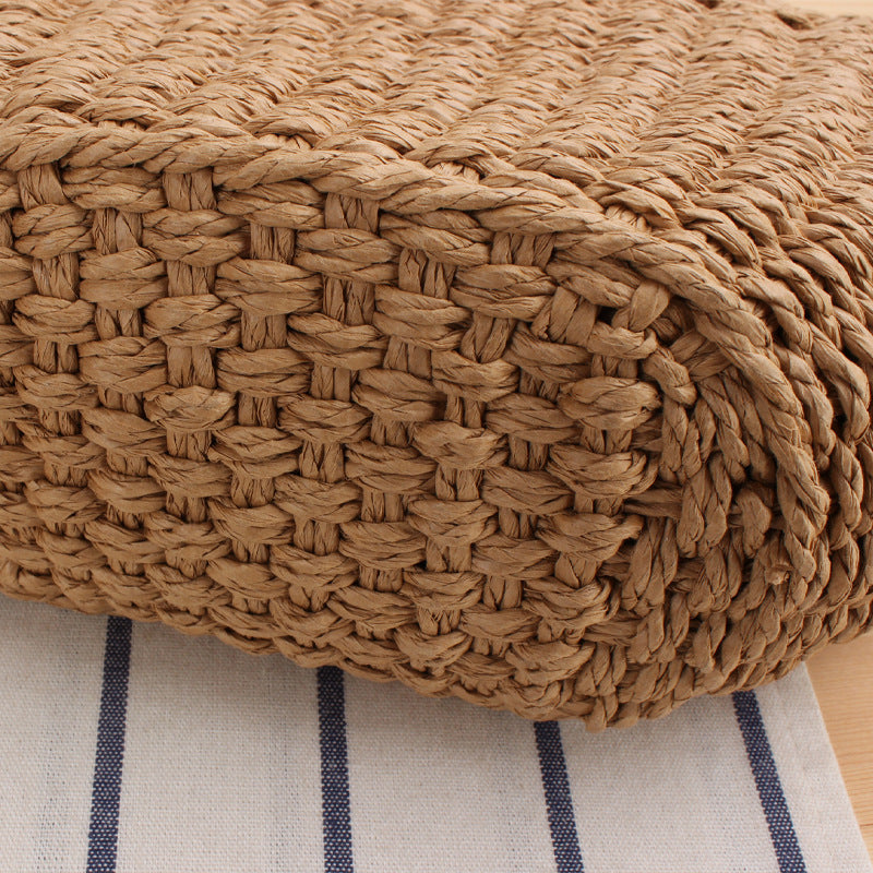 Fashionable basket bag with elegant tassel design Bowlift