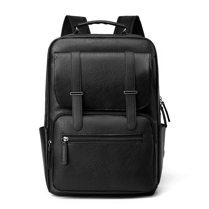 Leather Laptop Backpack Bowlift