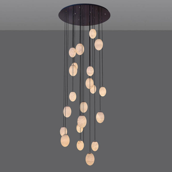 Modern Cascading Pendant Light