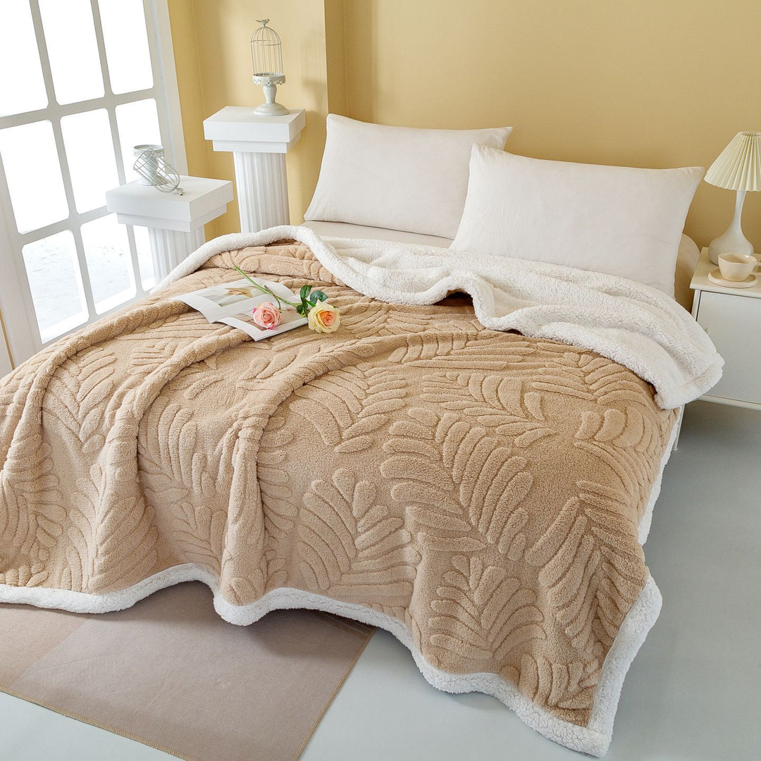 Cozy Fleece Throw Blanket Bowlift