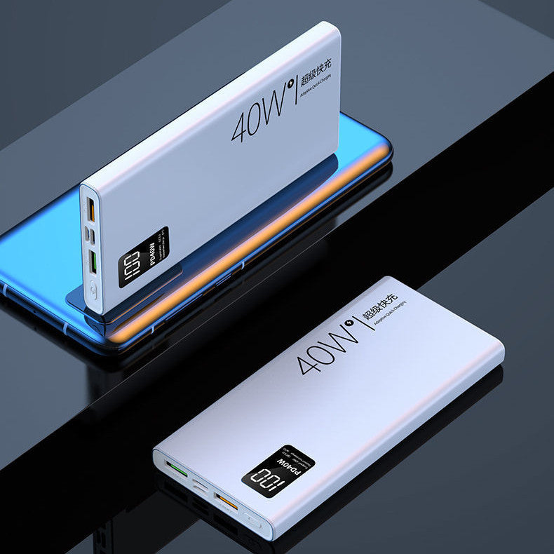 Power bank with intelligent power measurement and high-speed charging Bowlift